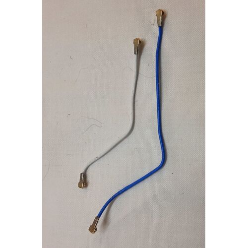 Antenne Réseau Cable Coaxial pour Samsung Galaxy S9 Blanc Bleu