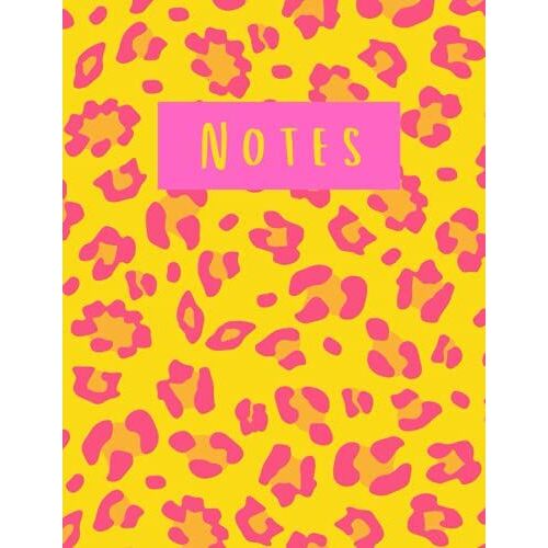 Notebook For Notes: College Ruled 120 Pages - Large 8.5 X 11 Notebook