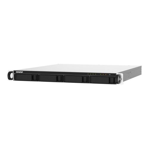 QNAP TS-432PXU - Serveur NAS - 4 Baies - rack-montable - SATA 6Gb/s - RAID 0, 1, 5, 6, 10, JBOD - RAM 2 Go - 2.5 Gigabit Ethernet / 10 Gigabit Ethernet - iSCSI support - 1U