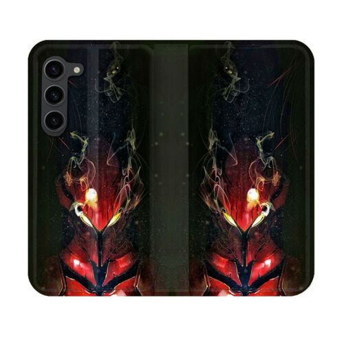 Housse Cuir Portefeuille Pour Samsung Galaxy S23 Manga Solo Leveling Igris