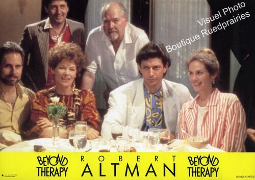 Beyond Therapy : Jeu De Photos D'exploitation Cinématographique - Format 21x30 Cm - De Robert Altman Avec Tom Conti, Julie Hagerty, Jeff Goldblum, Cris Campion - 1987