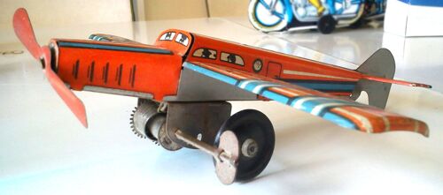 Jouet En Tôle - Avion Sif