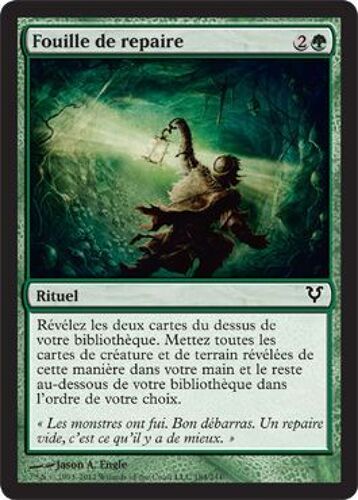 Fouille De Repaire ( Lair Delve) - Magic Mtg - Avacyn Vf Mint 184 - C