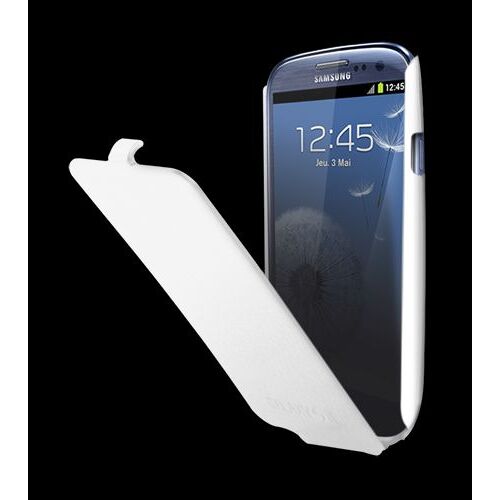 Etui Coque Blanc Pour Samsung Galaxy S3 I9300