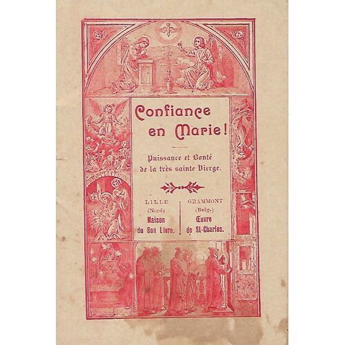 Confiance En Marie ! Maison Du Bon Livre Lille