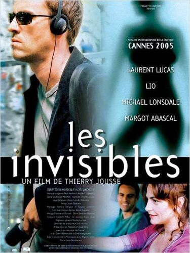Les Invisibles - Véritable Affiche De Cinéma Pliée- Format 40x60 Cm - De Thierry Jousse Avec Laurent Lucas, Lio, Michael Lonsdale, Margot Abascal, Eva Ionesco, Louis-Do De Lencquesaing -2005
