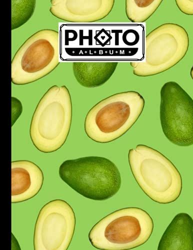 Photo Album: Album, Large Photo Albums With Writing Space Memo, Extra Large Capacity Picture Album, Family, Baby, Wedding, Travel Photo Book, 120 Pages | Avocado Cover By Eckehard Blank