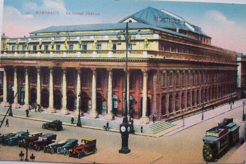 Cpa Bordeaux Le Grand Théâtre