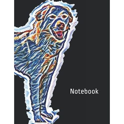 Notebook For Dog (Akbash) : Size 8.5 X 11 Inches 100 Pages With Lines