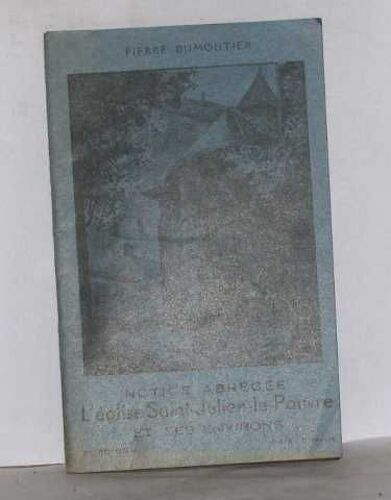 Notice Abrégée.  L'église Saint-Julien-Le-Pauvre