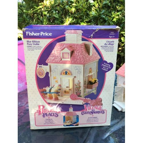 village aux clefs magiques - fisher price - l'écurie du village