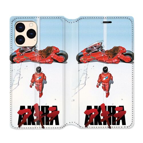Housse Cuir Portefeuille Pour Iphone 12 Mini Manga Akira Affiche