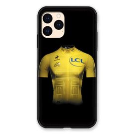 Coque Renforcée Pour Iphone 12 Mini Cyclisme Maillot Jaune
