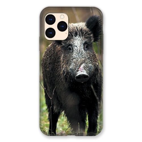 Coque Renforcée Pour Iphone 12 Mini Chasse Sanglier Bois