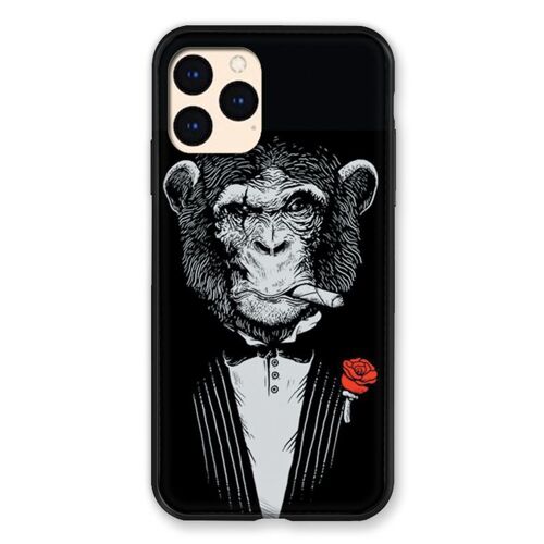 Coque Renforcée Pour Iphone 12 Mini Decale Singe Mafia