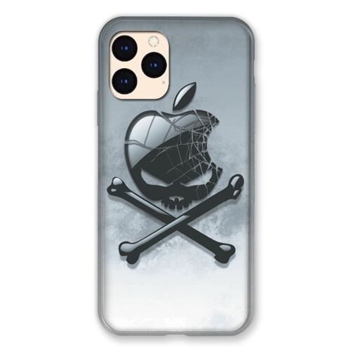 Coque Renforcée Pour Iphone 12 Mini Pomme Tete Mort