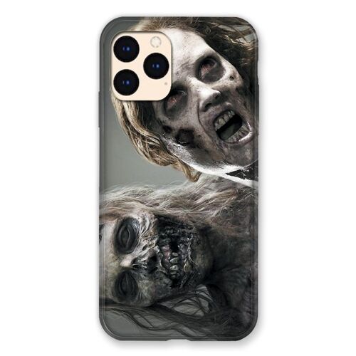 Coque Renforcée Pour Iphone 12 Mini Zombie Blanc