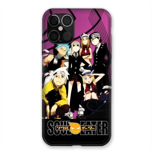Coque Renforcée Pour Iphone 12 / 12 Pro Manga Soul Eater Violet