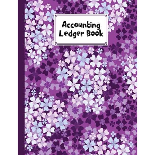 Accounting Ledger Book: Accounting Ledger For Bookkeeping, 6 Column Account Record Journal / Notebook, Financial Accounting For Women - Size 8.5" X 11" By Boris Wegener