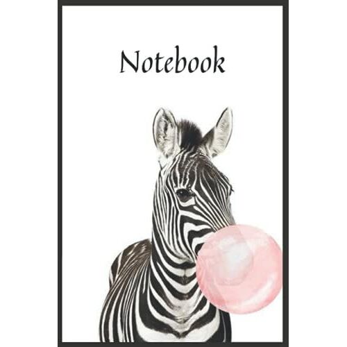 Notebook - 3. Animals9 The Animal Lover's Fun-Schooling Journal: Collegeruled _6in X 9in X 114 Pages White Paper Blank Journal With Black Cover Perfect Size