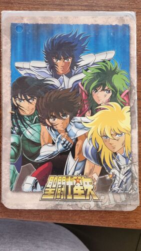 Grande Carte / Tapis Souris Saint Seiya / Les Chevaliers Du Zodiaque Original Japonais Années 2000