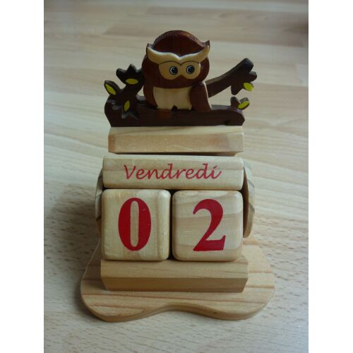 Calendrier Bois