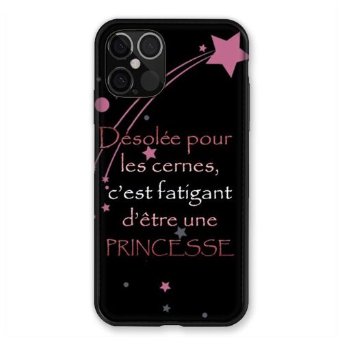 Coque Renforcée Pour Iphone 12 / 12 Pro Humour Princesse