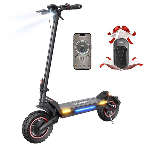 Trottinette Électrique Iscooter Ix7 Pro, Moteur 1000 W * 2, Batterie 48 V 17,5 Ah, Pneus Tout-Terrain De 10 Pouces, Vitesse Maximale De 60 Km/H, Autonomie De 80 Km