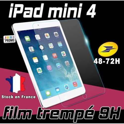 Film De Protection Ecran Verre Trempé Renforcé Apple Ipad Mini 4 Film Tempered Ipad Mini 4 4g