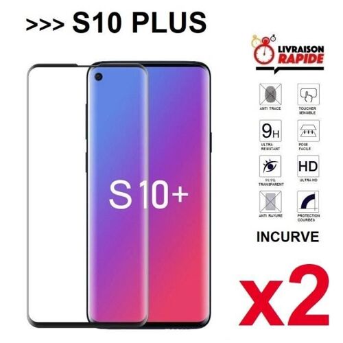 Film Verre Trempe Samsung S10 Plus