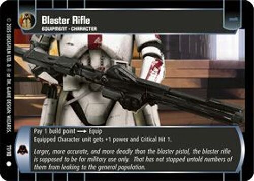 Star Wars Tcg Blaster Rifle