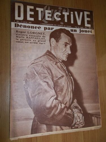 Détective 393 Du 11/01/1954