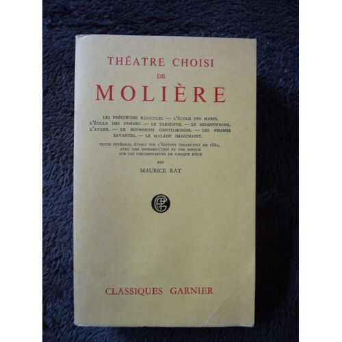 Théâtre Choisi De Molière