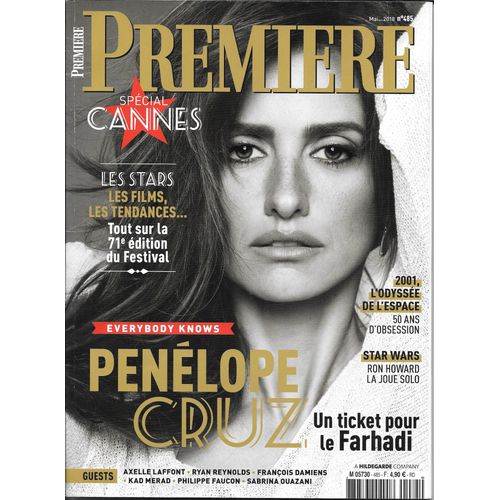 Premiere Le Magazine Du Cinema Numero 485 Mai 2018