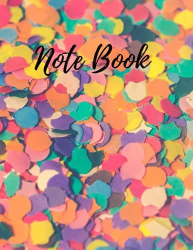 Note Book: Colors Cover - Size (8.5 X 11 Inches) 120 Pages: College Ruled (French Edition)