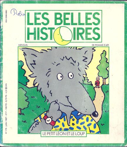 Les Belles Histoires De Pomme D'api  N° 178 : Le Petit Léon Et Le Loup