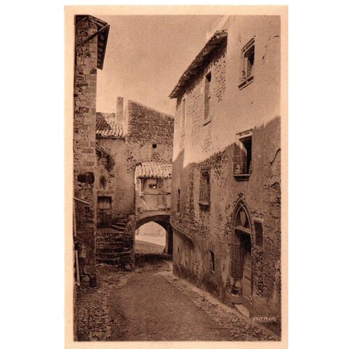 63 Auvergne/Puy-De-Dome - Carte Ancienne De Saint-Saturnin, Rue De La Boucherie