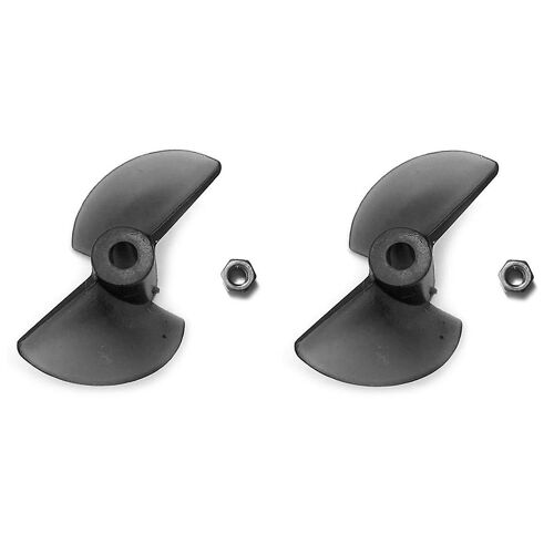 2pcs Ft012-9 Gouvernail Queue Hélice 2 Pales Hélice Pour Ft012 2.4g Brushless Rc Bateau Pièces De Rechange Accessoires