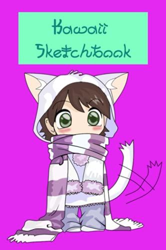Kawaii Sketchbook: 100 Pages - 6 X 9