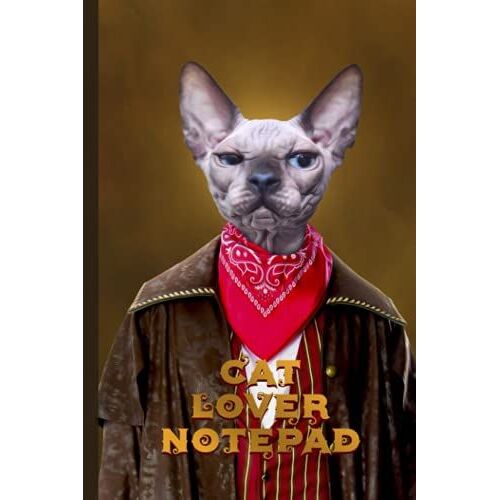 Cat Lover Notepad. Journal For Writing Notes.: Cat Lover's Gift. Ruled Pages. (Notepads For Notes With Animals On The Covers)