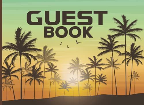 Guest Book: Perfect Guest Book Memorial Service For Home, Retirement And Funeral | Record Your Guest's Favorite Moment And Message To Host (V-12)