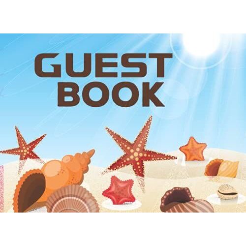Guest Book: Perfect Guest Book Memorial Service For Home, Retirement And Funeral | Record Your Guest's Favorite Moment And Message To Host (V-11)