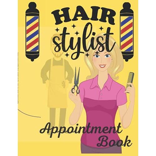 Hair Stylist Appointment Book: Baber Shop Appointment Book