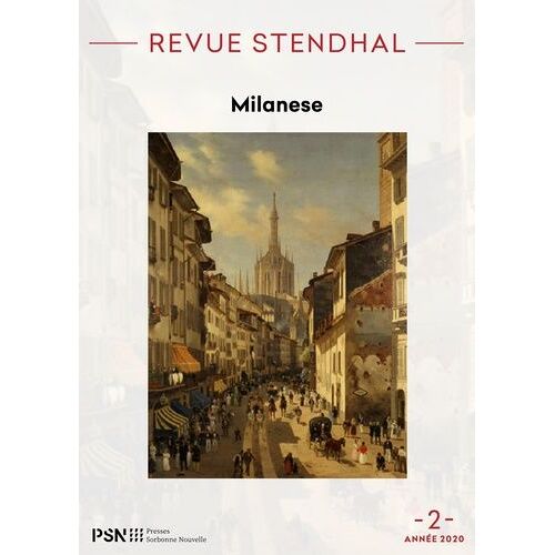 Revue Stendhal, N 2. Milanese - Milanese