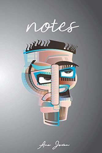 Notes: 9x6 Blank Pages Funny Face Theme