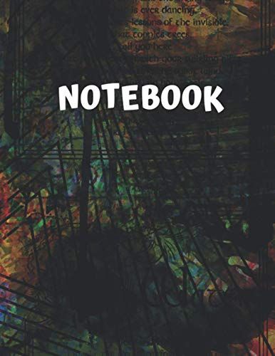 Notebook: Half College Ruled (Half College Ruled/ Half Graph 4x4)