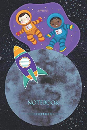 Notebook: Adventure In Space 6x9 Inches, 90 Pages