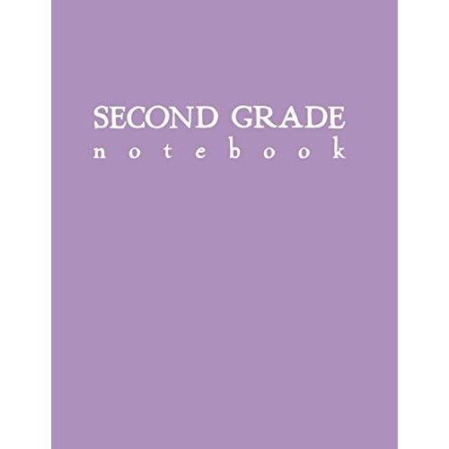 Second Grade Notebook: Light Purple Softcover Primary Composition Journal (Rainbow Lesson Notebooks: Second Grade Composition Journals)