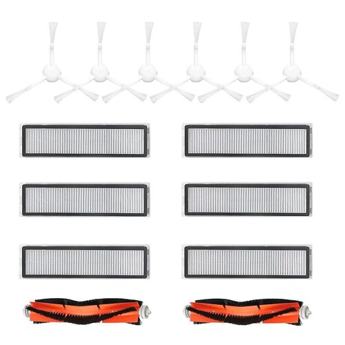 Pour D9, D9 Max, L10 Pro Accessoires Robot Aspirateur Filtre, Brosses latérales, Brosses à rouleaux Pièces de rechange