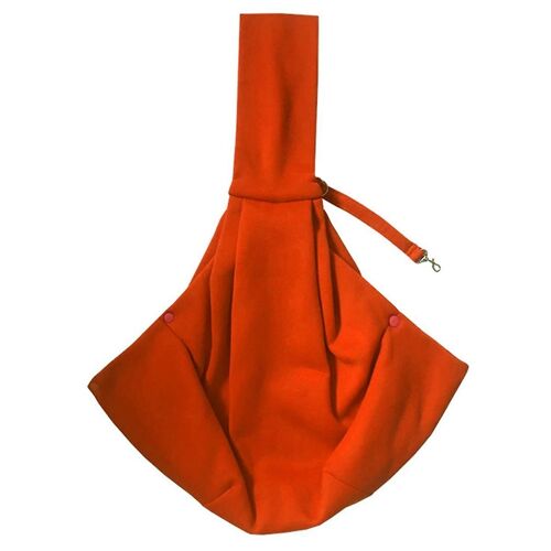 Orange Confortable Chien Sac Animal Bandoulière Sac À Bandoulière Voyage En Plein Air Portable Sac À Dos Chat Chien Petit Sac À Dos
